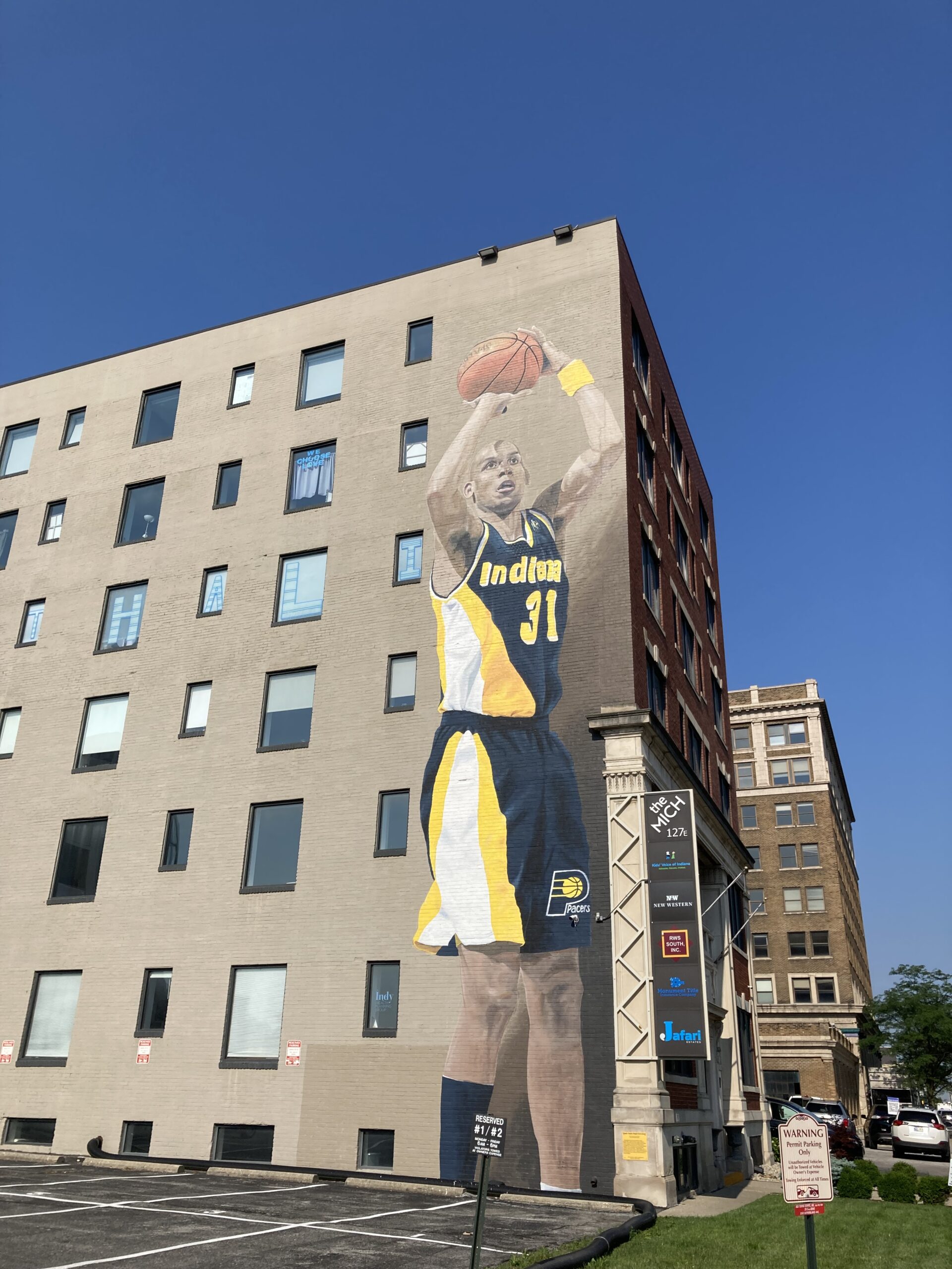 Reggie Miller Mural